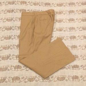 TALBOT'S CURVY WOOL FULLY-LINED TROUSERS.